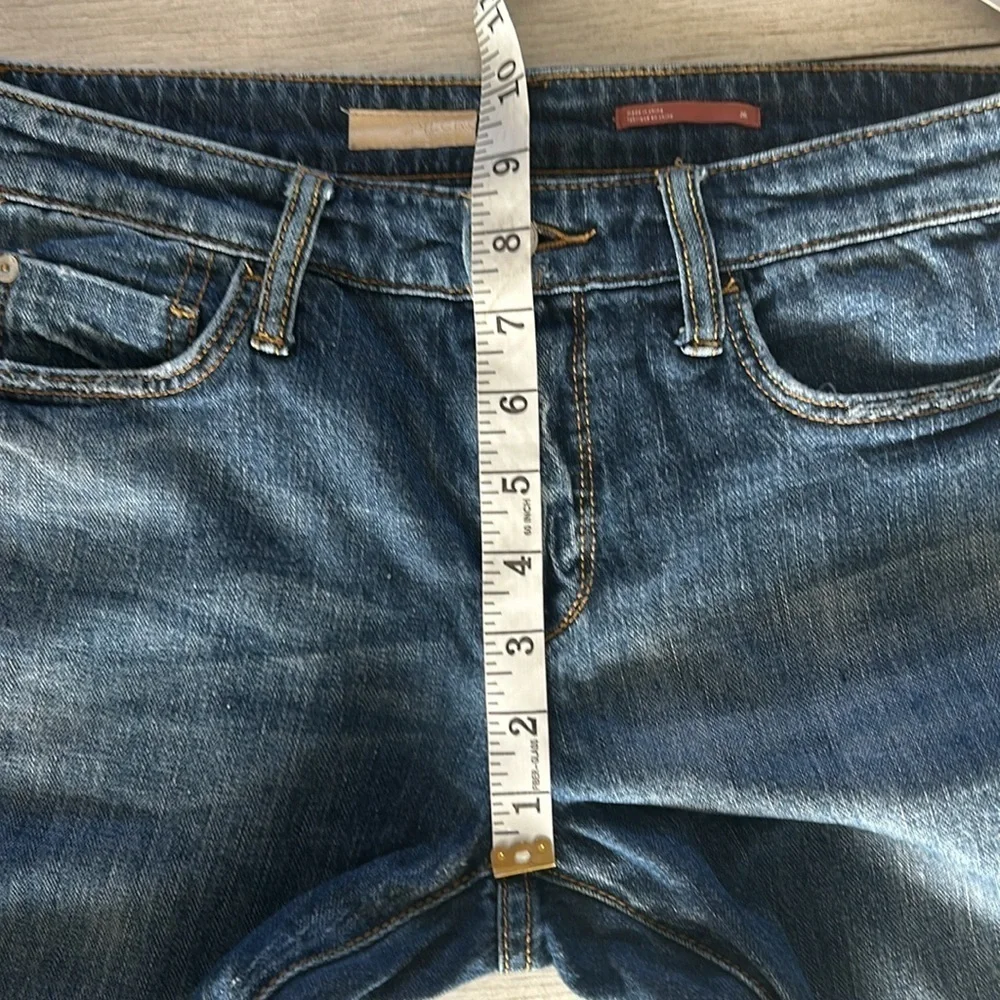 PILCRO anthropologie slim boyfriend crop jeans size 26